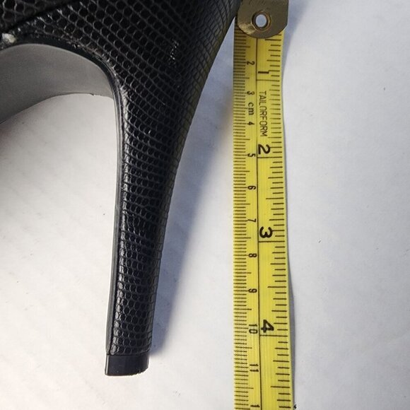 Ann Marino Dressy Stiletto Ankle Shooties Black Women's Size 7.5 - Picture 15 of 16